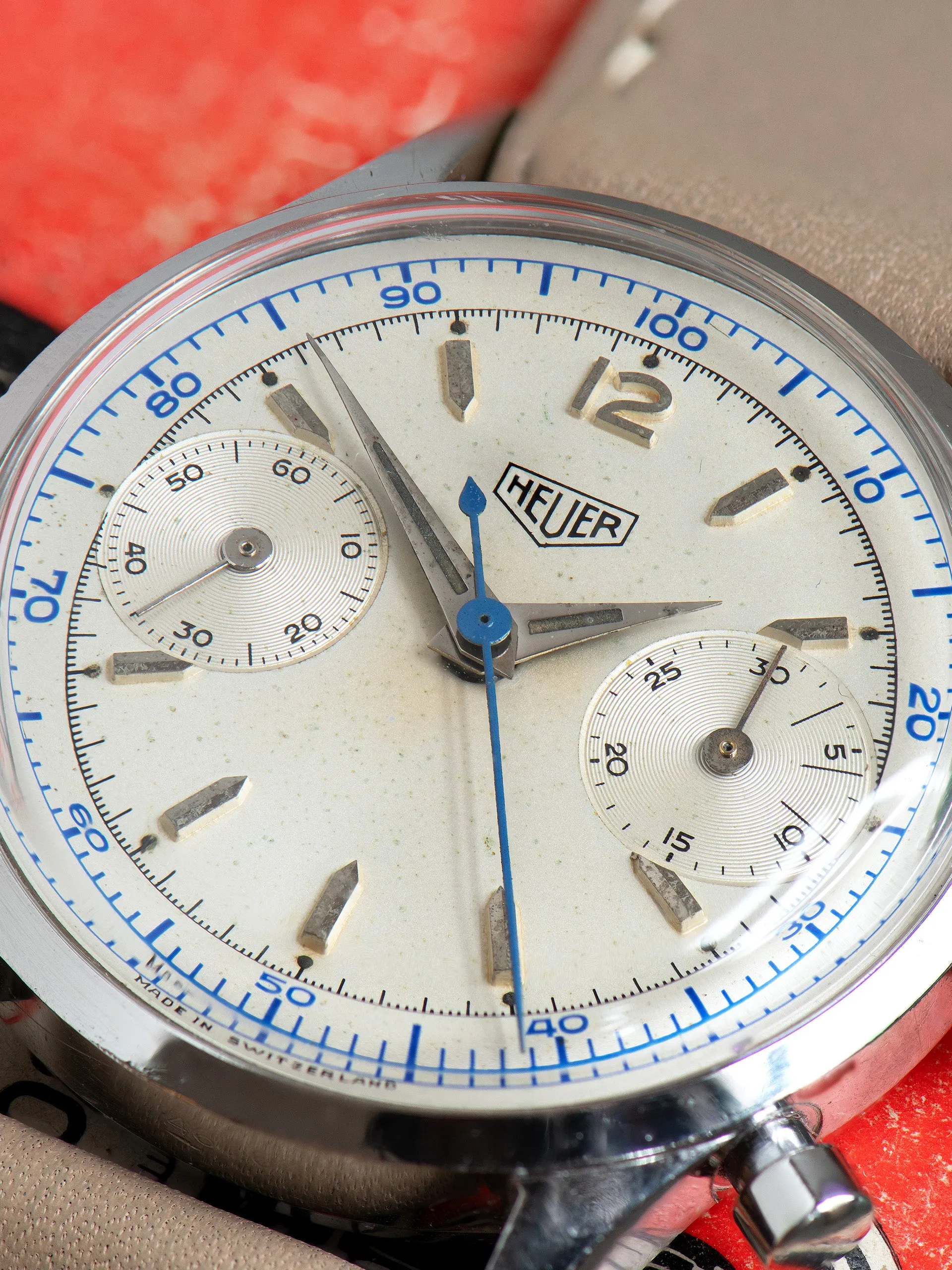 1950s Heuer Pre-Carrera Chronograph (Ref. 3336) "Decimeter"