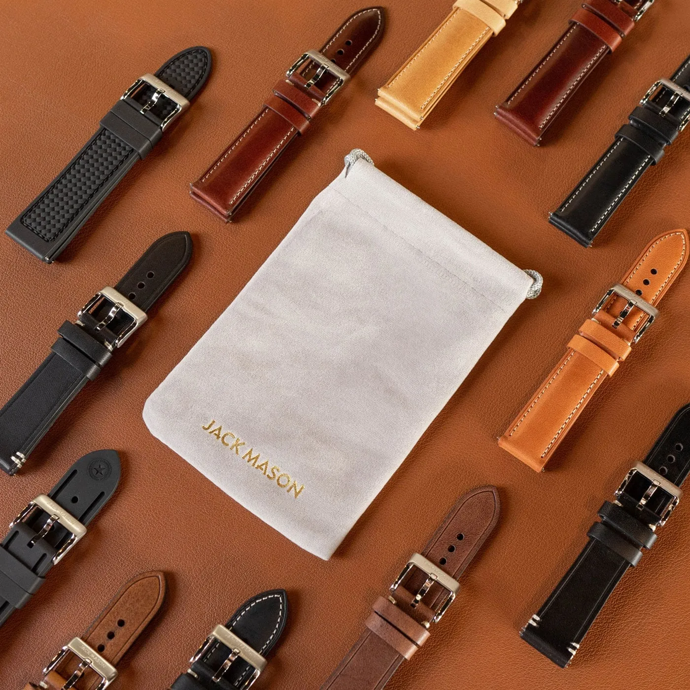 20mm Tan Leather Strap