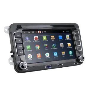 7 Inch Android Car Multimedia Player With Navigation Bluetooth Reversing Camera - Fits Volkswagen - Android 10.0 - 1   16G - Standard   4Lights