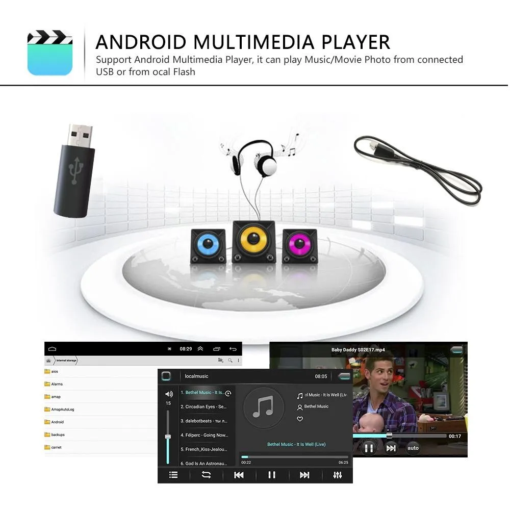 7 Inch Android Car Navigation Player For Volkswagen - 2   32G Wireless Carplay 12 Lights Camera