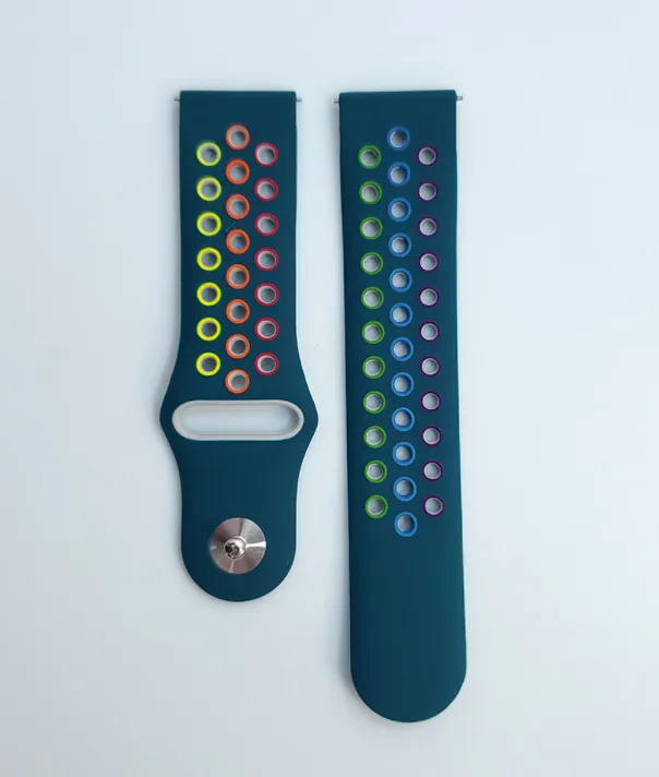 Amazfit Bip Sport Strap (Pine Green/Rainbow)