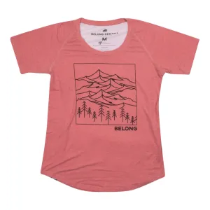 Belong Designs Belong Designs Mountain Graphic SS Tee - Women's