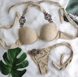 Bold Nude Bikini Set