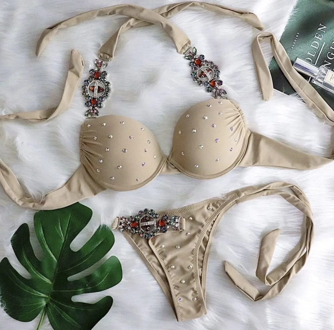 Bold Nude Bikini Set