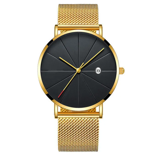 Calendar Thin Men's Quartz Watch