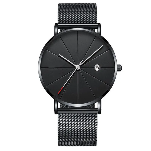 Calendar Thin Men's Quartz Watch