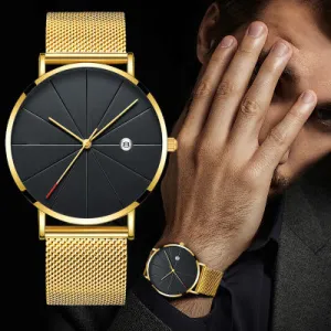Calendar Thin Men's Quartz Watch