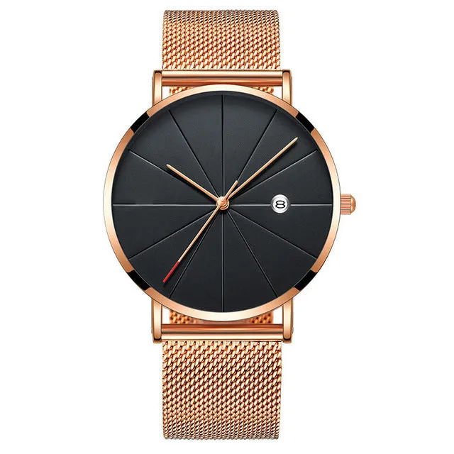 Calendar Thin Men's Quartz Watch