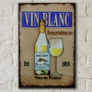 Ceramic Tile - Vin Blanc by Martin Wiscombe (8"x12")