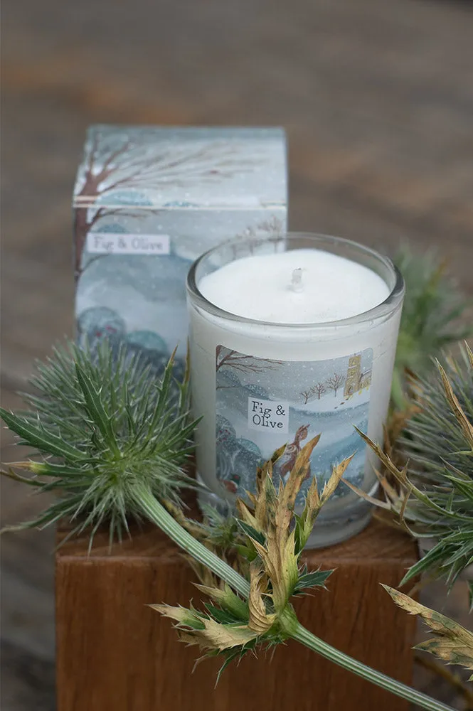 Fig & Olive Illustrated Box Candle