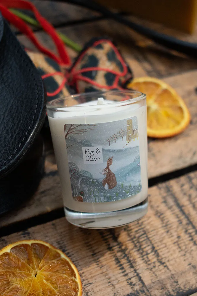 Fig & Olive Illustrated Box Candle
