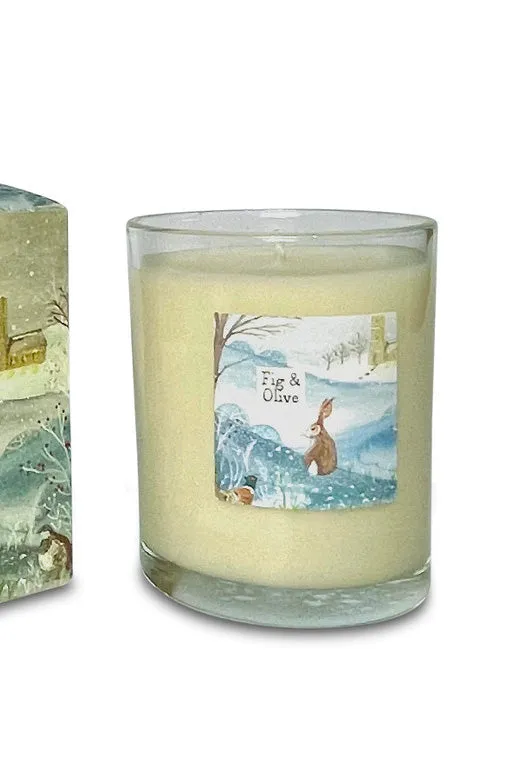 Fig & Olive Illustrated Box Candle