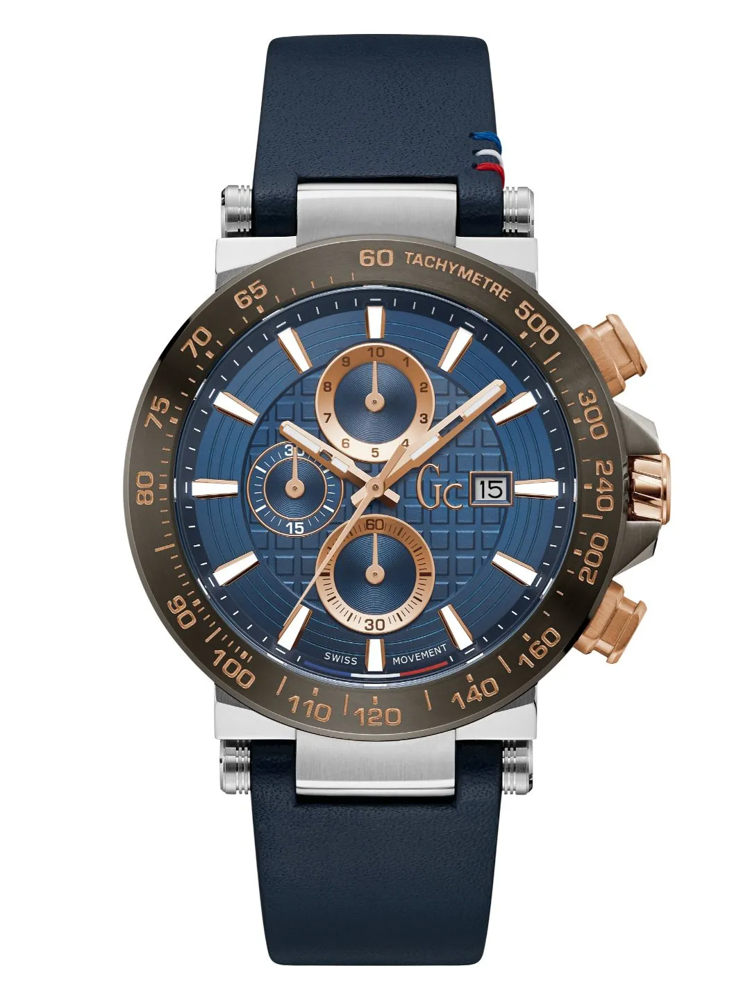 GC Gents Wrist Watch Blue - Y37010G7Mf