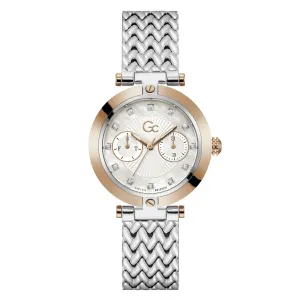 Gc Vogue Ladies White Watch Z21006L1MF