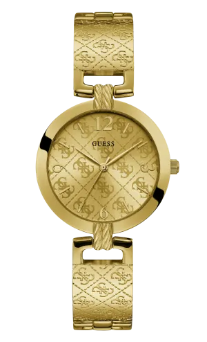 Guess Ladies Gold Analog Watch - W1228L2