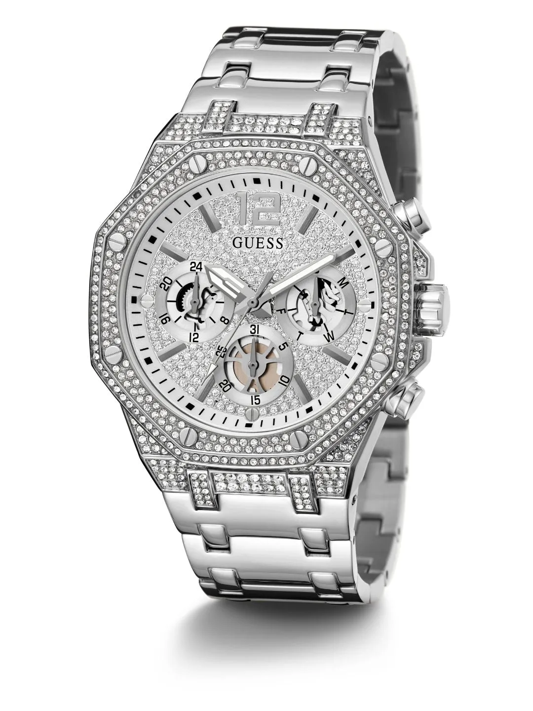Guess Mens Sport Silver Watch - GW0419G1