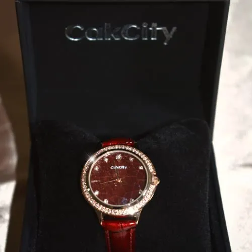 Hardened Face Crystal Starry Sky Watch for Women