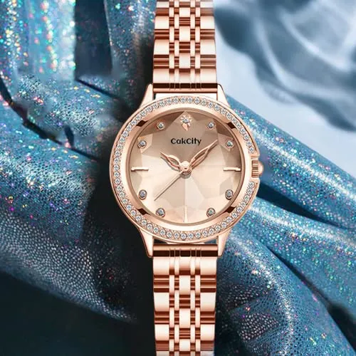 Hardened Face Crystal Starry Sky Watch for Women