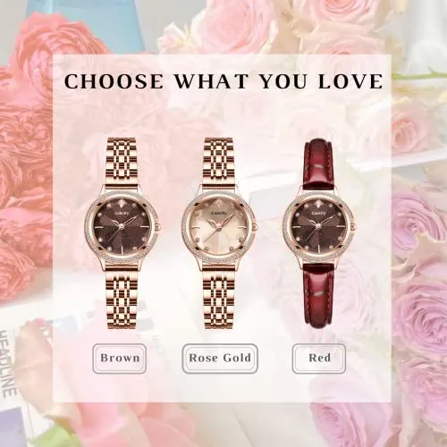 Hardened Face Crystal Starry Sky Watch for Women