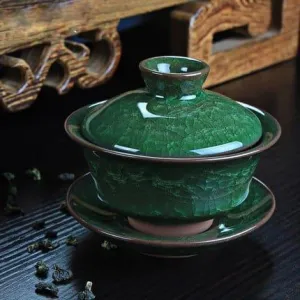 Ice Crack Style Gaiwan Cup