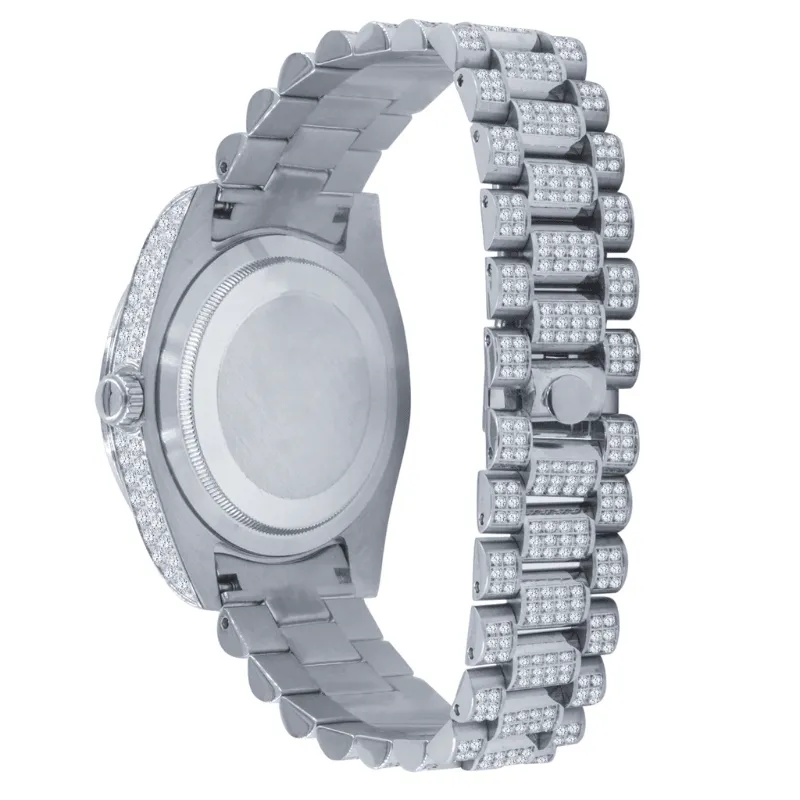 ICEMAN MOISSANITE CZ WATCH