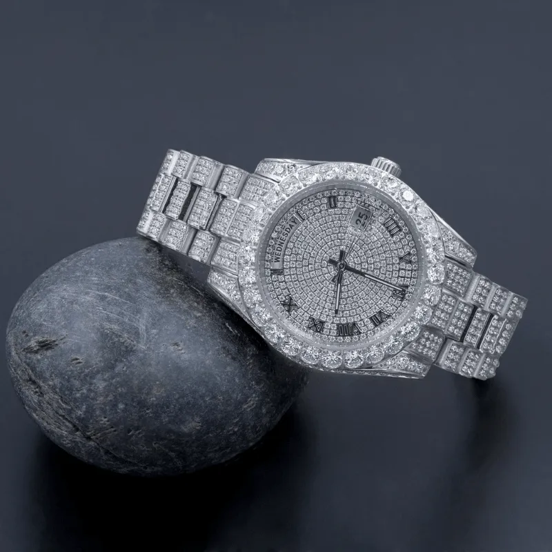 ICEMAN MOISSANITE CZ WATCH