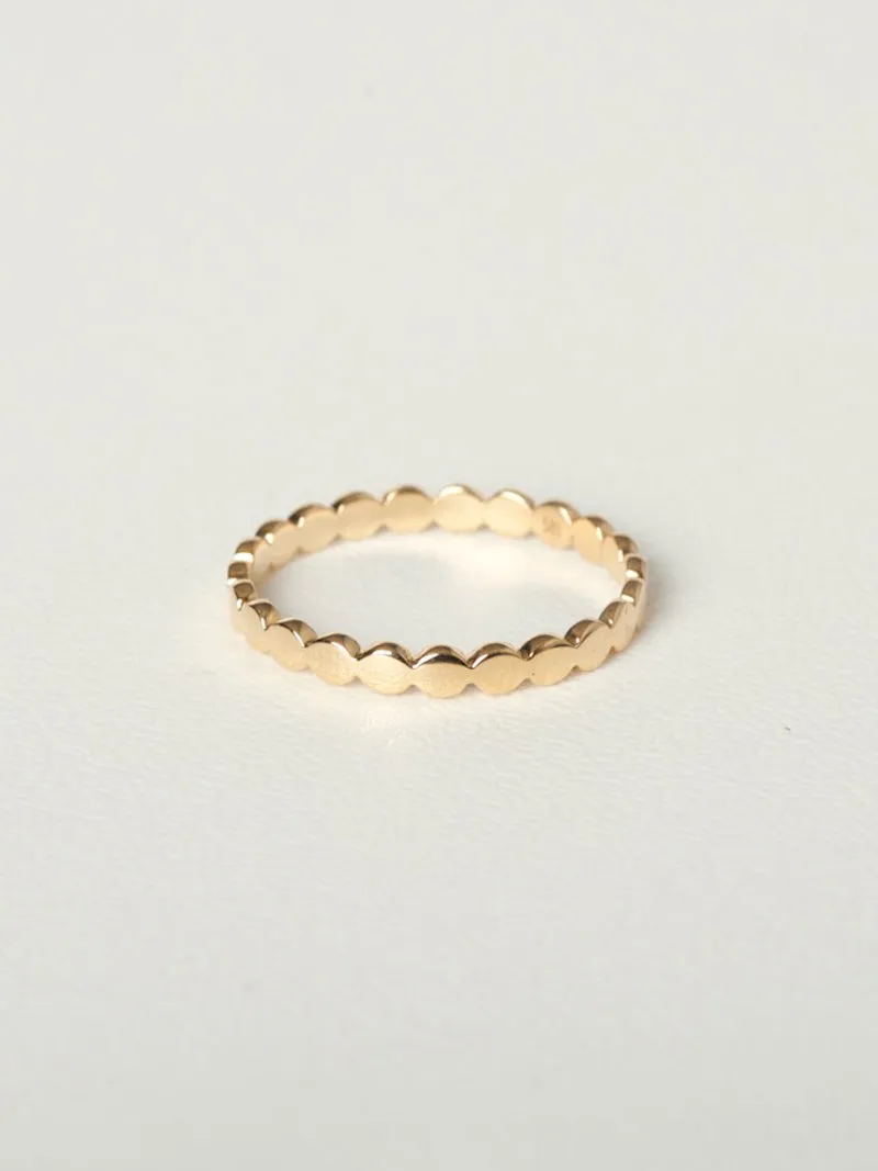Iso Fine Ring | 14k Gold