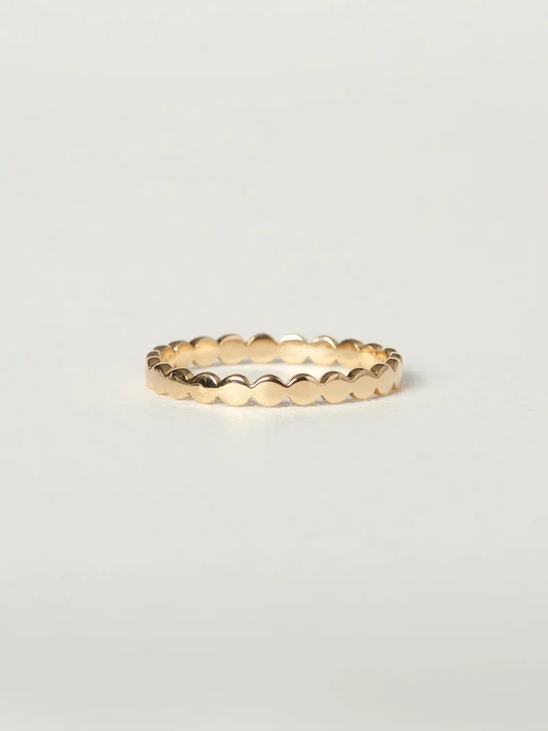 Iso Fine Ring | 14k Gold