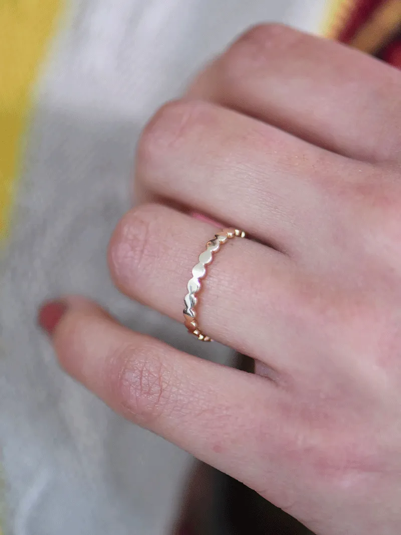 Iso Fine Ring | 14k Gold
