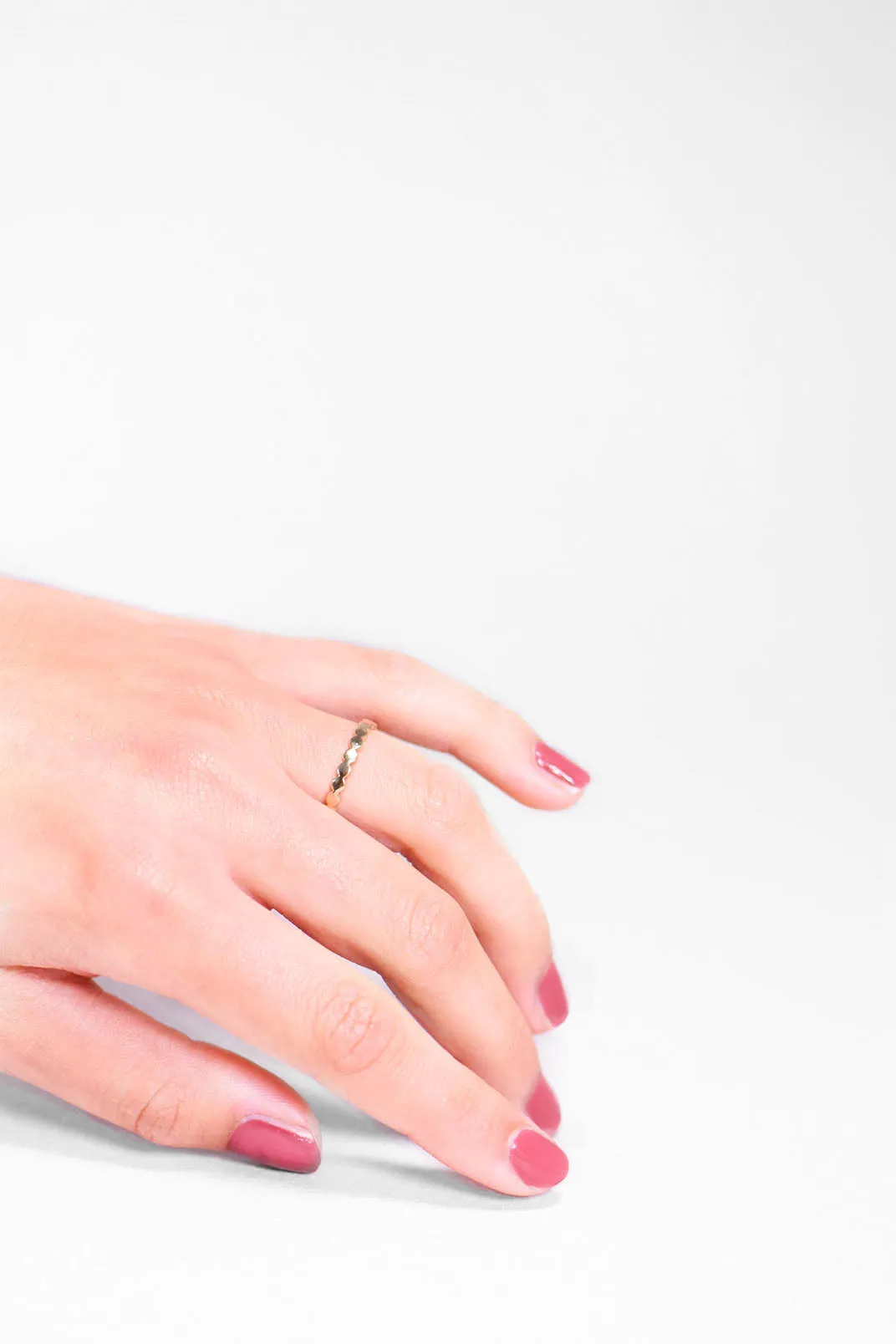Iso Fine Ring | 14k Gold
