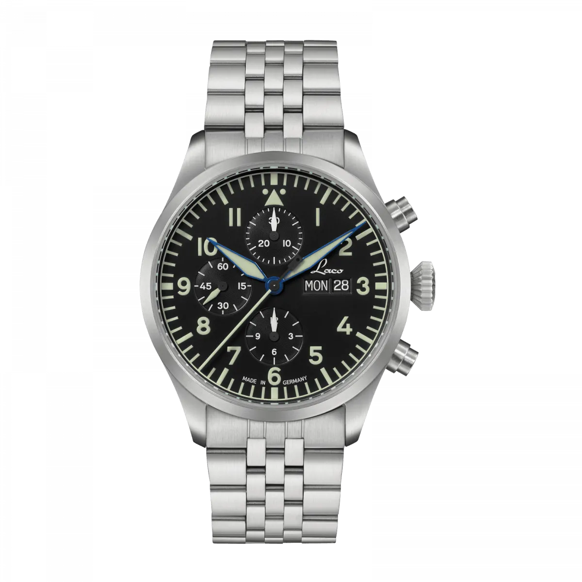 Laco - Kiel 43 mm Automatic Chronograph