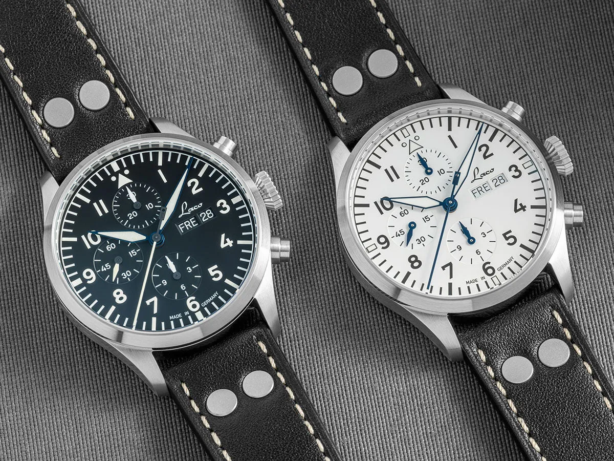 Laco - Kiel 43 mm Automatic Chronograph
