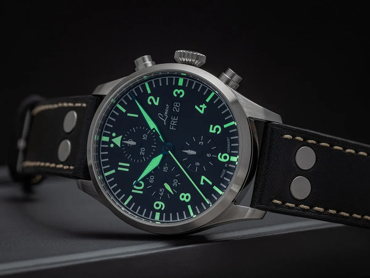 Laco - Kiel 43 mm Automatic Chronograph