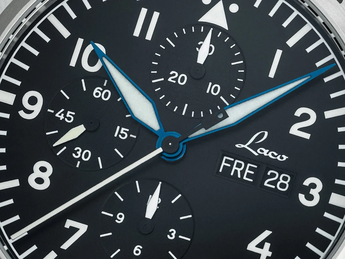Laco - Kiel 43 mm Automatic Chronograph