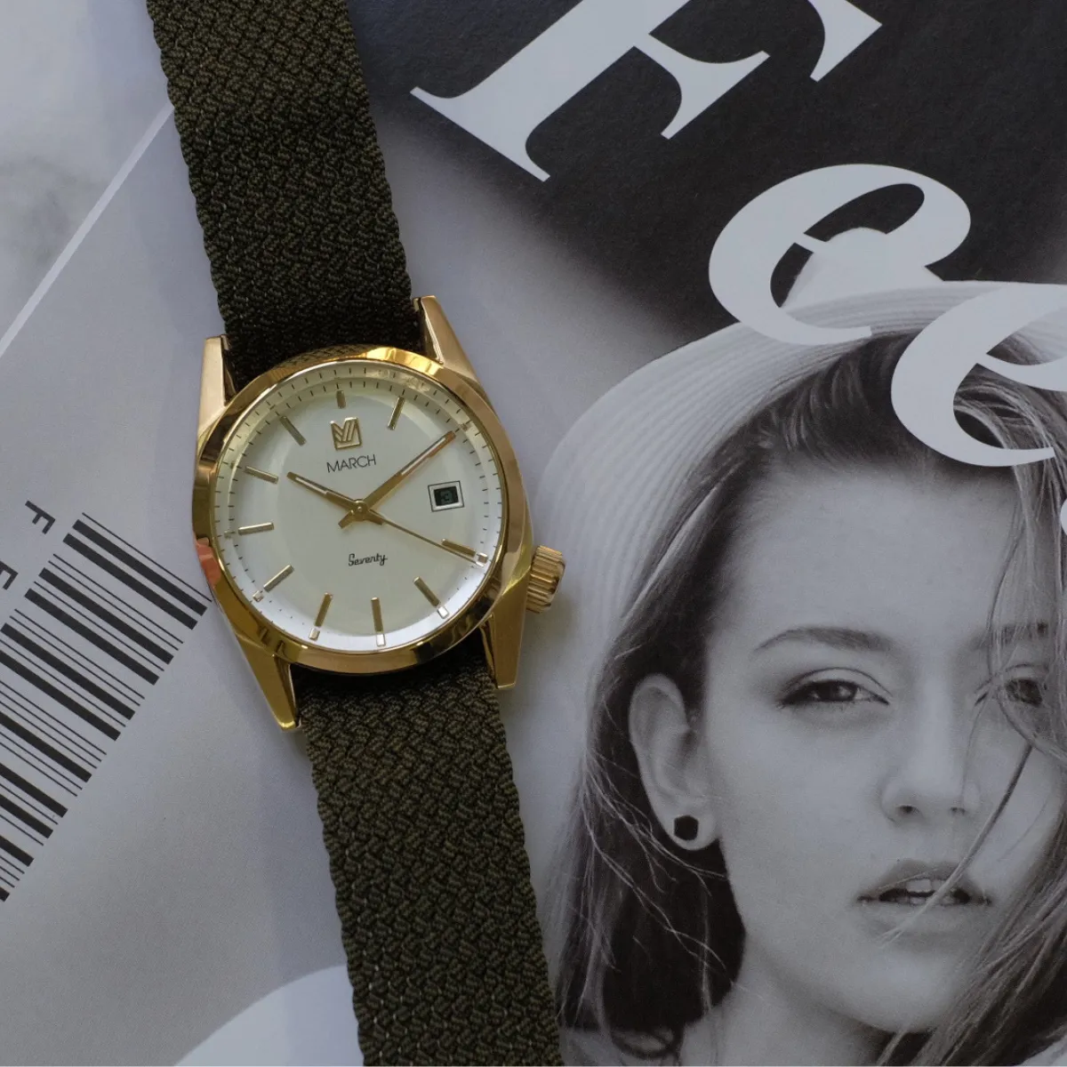 MARCH LA.B Seventy 5 – Silver Dial YG
