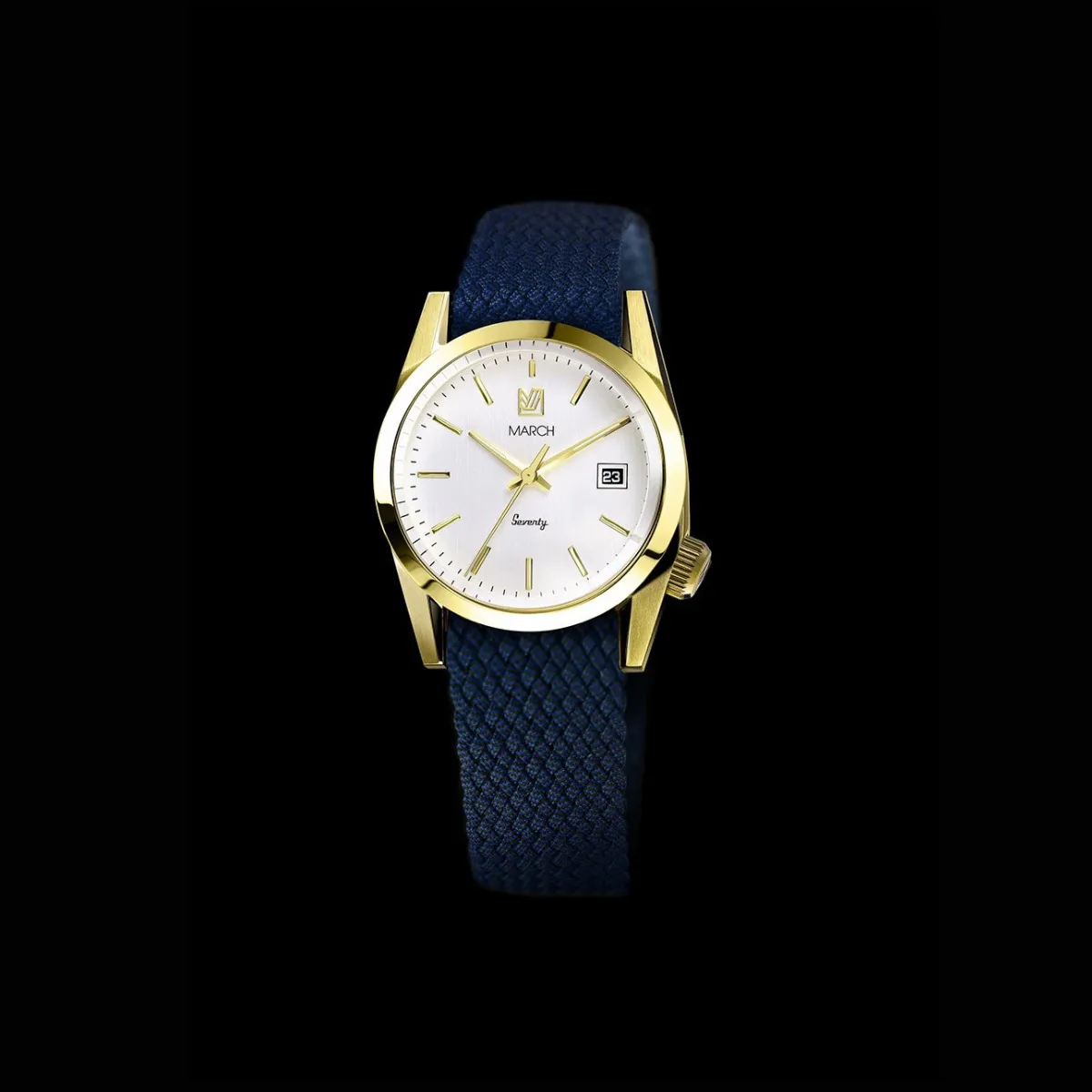 MARCH LA.B Seventy 5 – Silver Dial YG