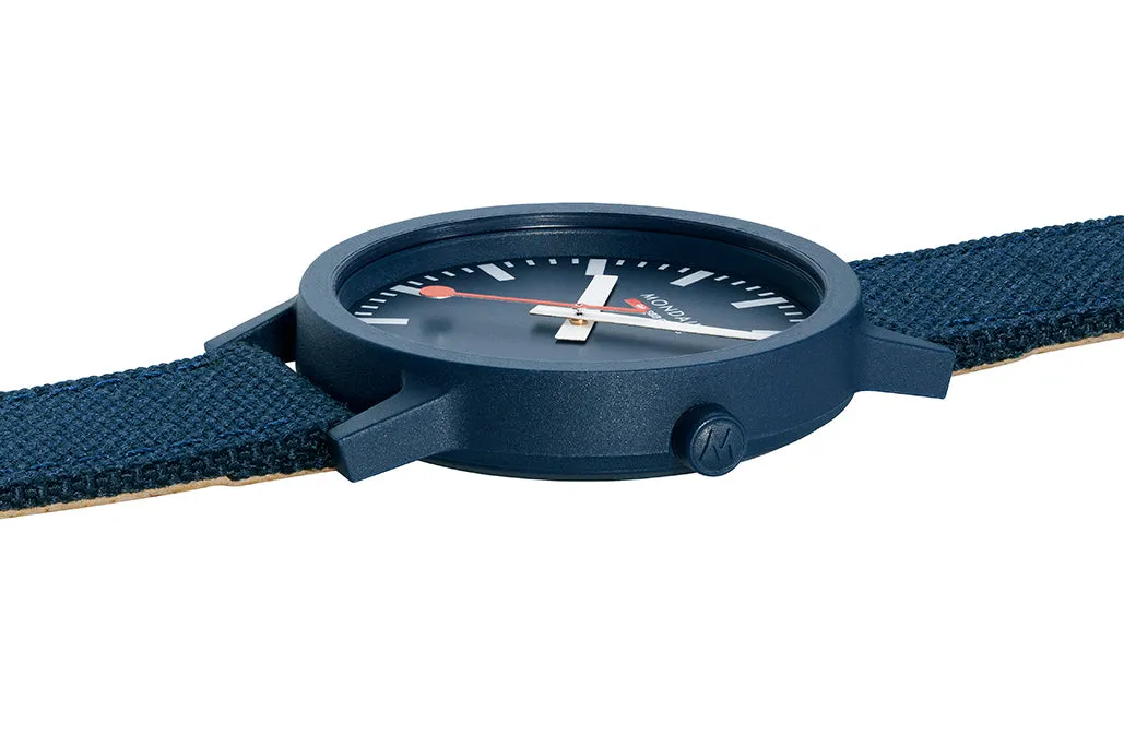 MOND Watch Essence Deep Ocean Blue Textile