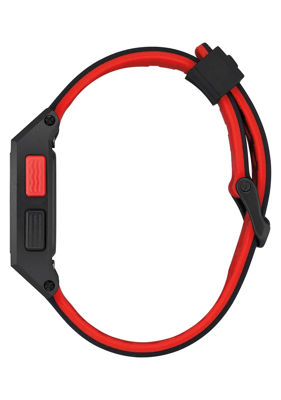 Nixon Base Tide Watch-Black/Red