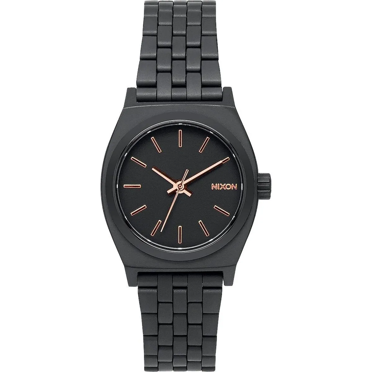 Nixon Small Time Teller - Lt Gold/Silver/Vintage White