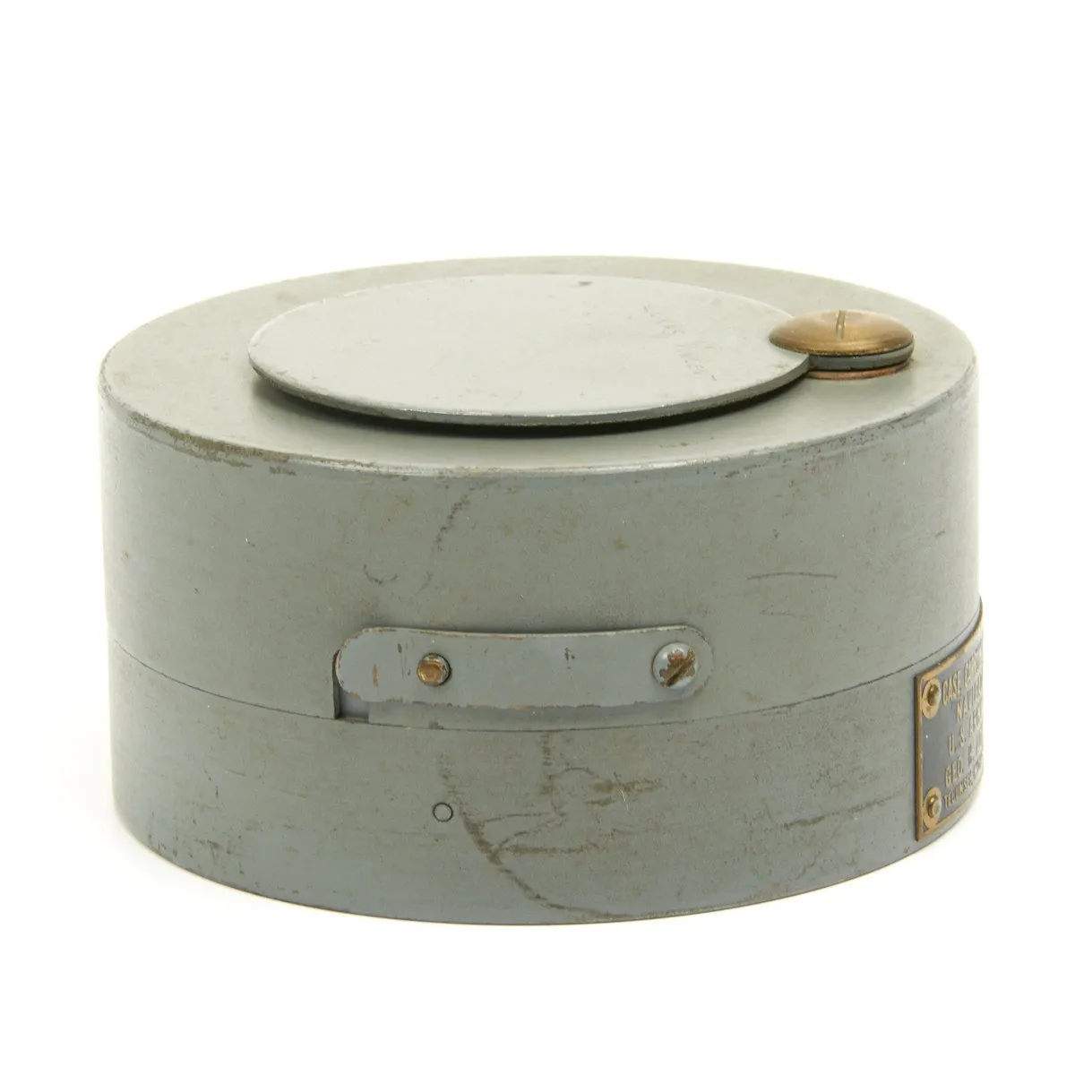 Original WWII USAAF 1942 Hamilton AN5740 G.C.T Navigator Pocket Watch with Case