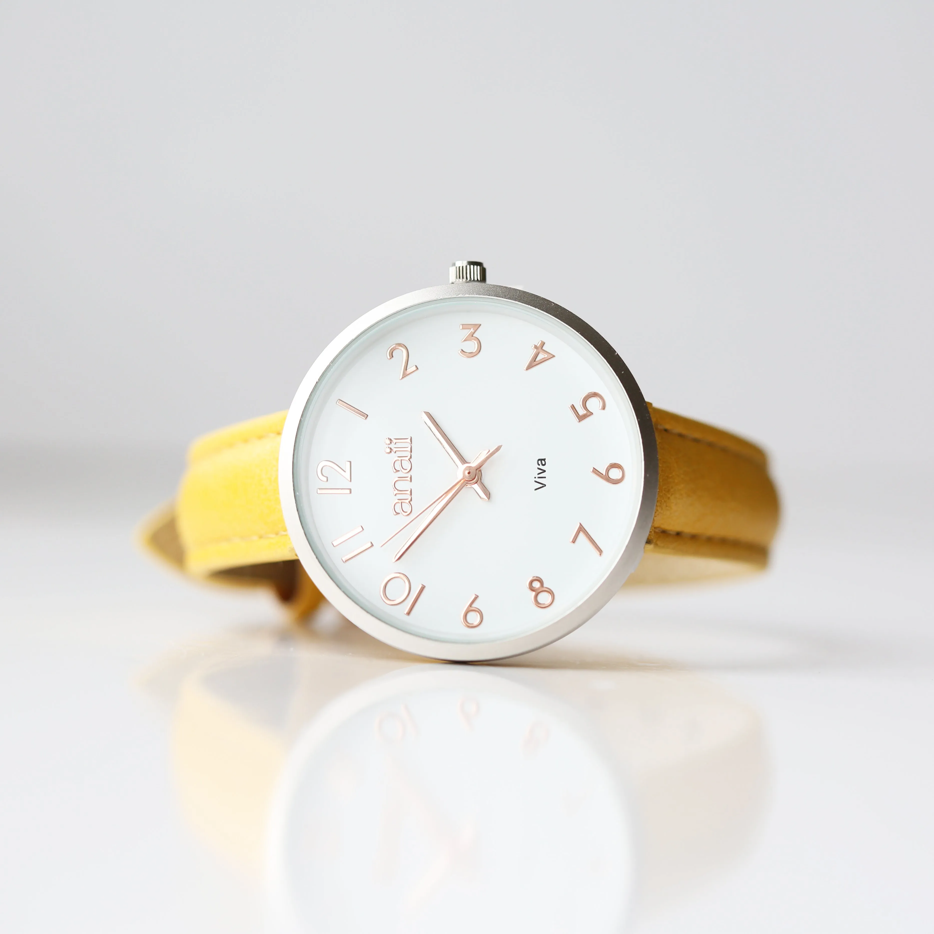 Personalised Yellow Watch Anaii