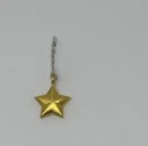Pippa Smalls Faceted Star Pendant - 18kt Gold