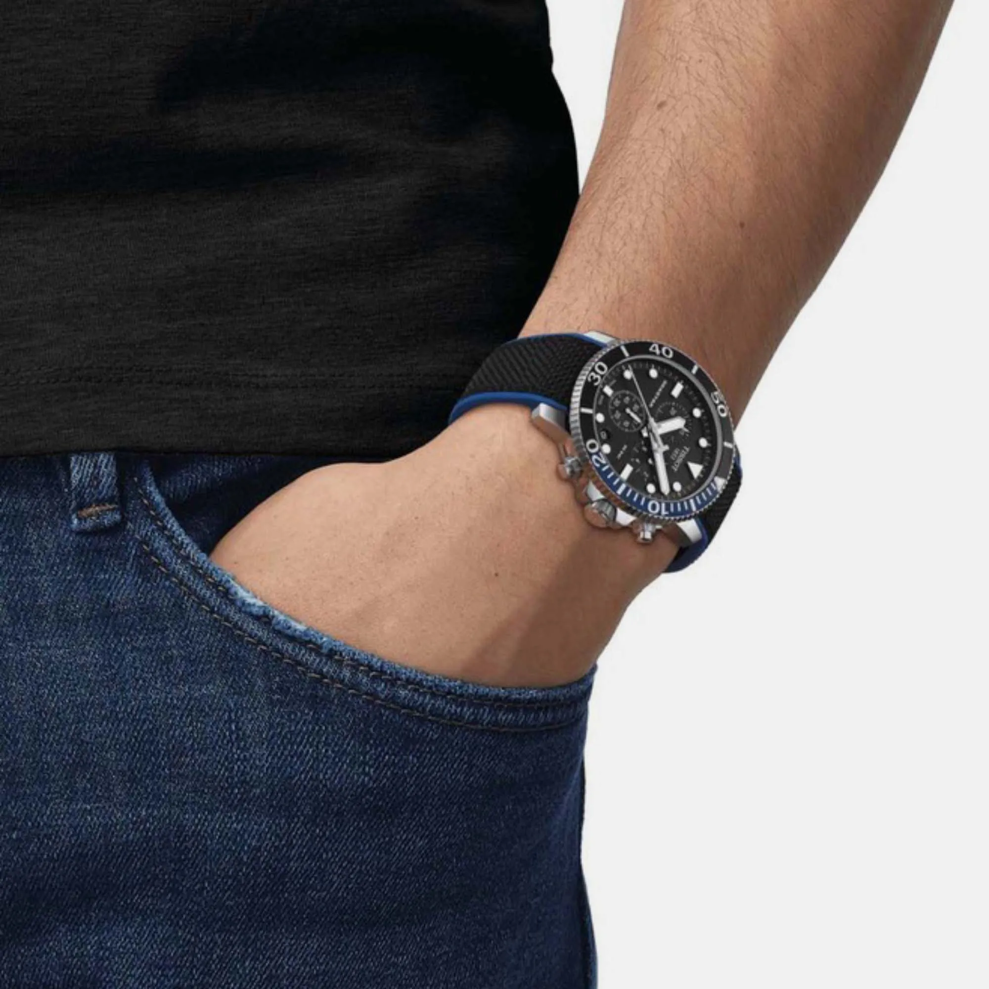 Seastar 1000 Men Analog Stainless steel Watch T1204171705103