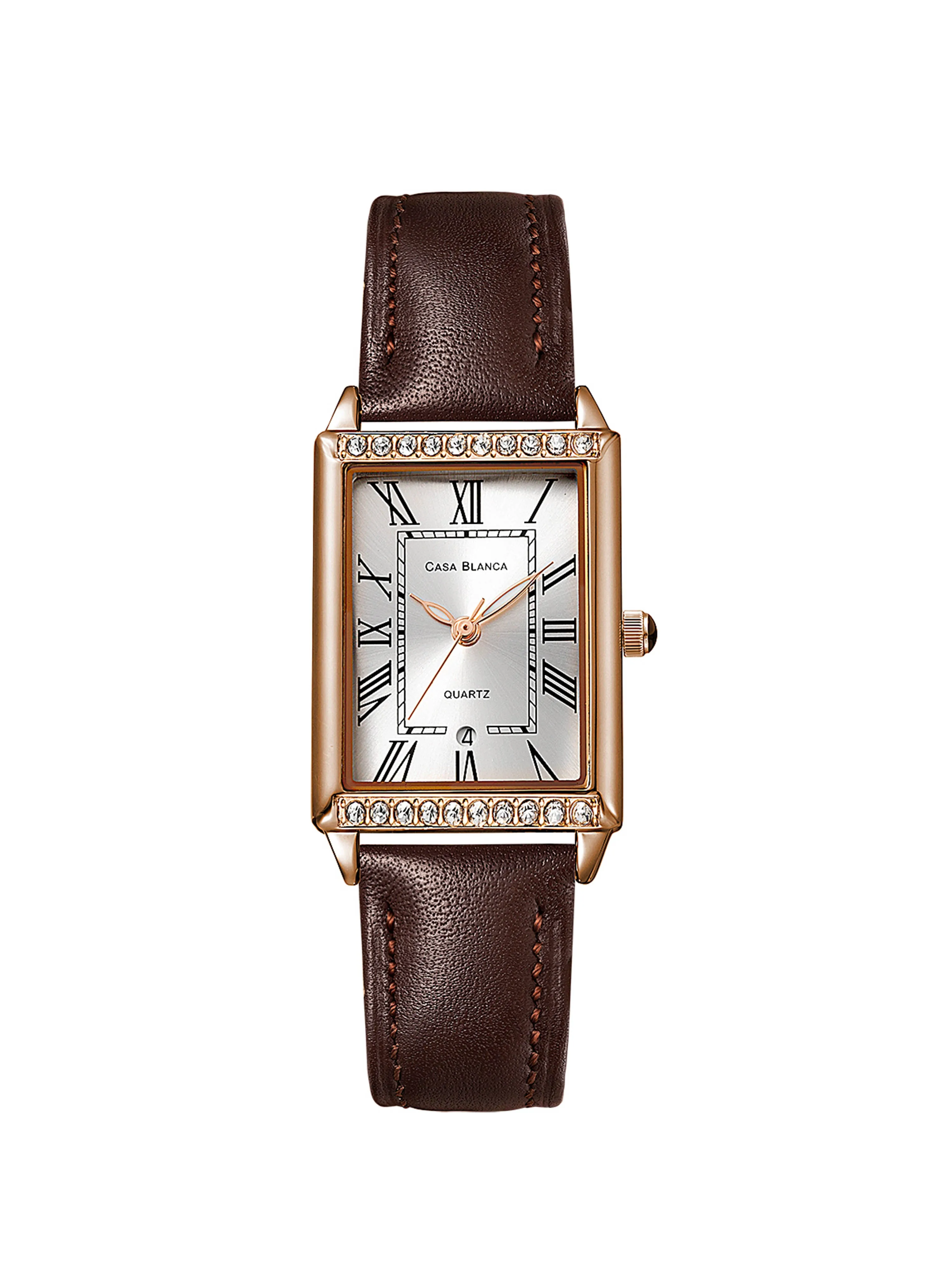 Victoria Rose Gold Watch