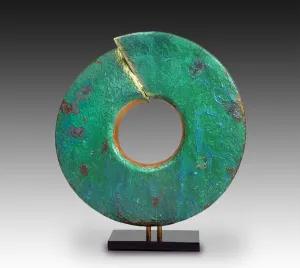 Wisdom with Green Patina
