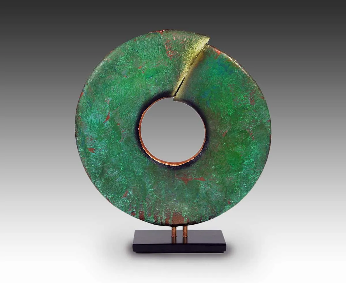 Wisdom with Green Patina