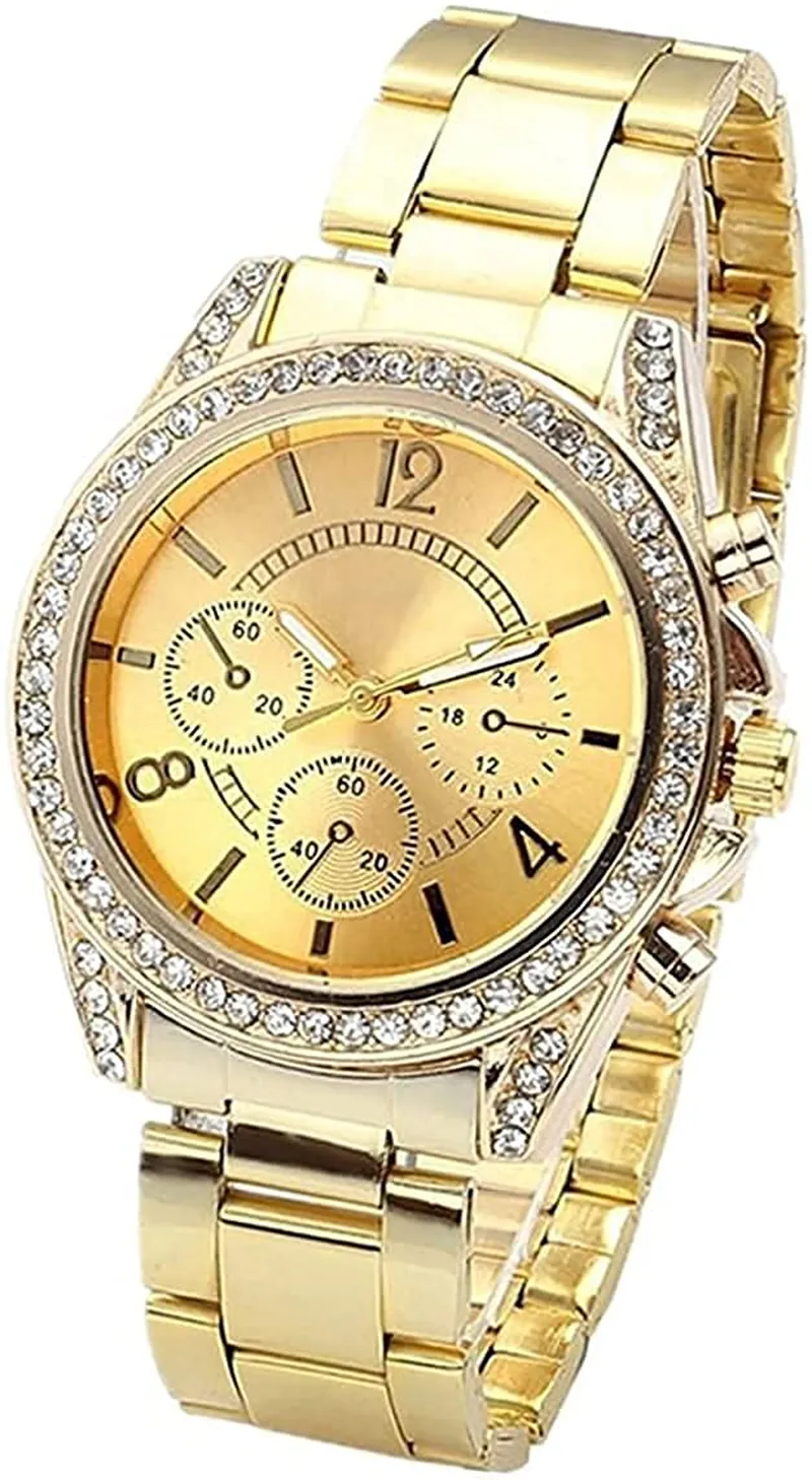 Women's Quartz Analog Crystal Wrist Watch
