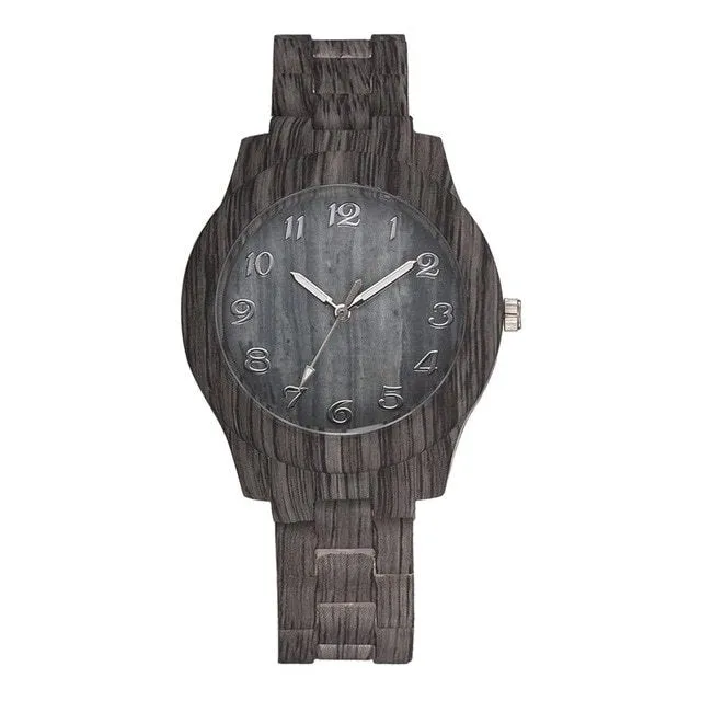 Women's Wooden Quartz Watch